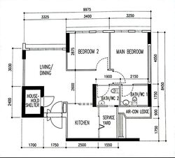 Blk 682A Waterway View (Punggol), HDB 3 Rooms #577177981